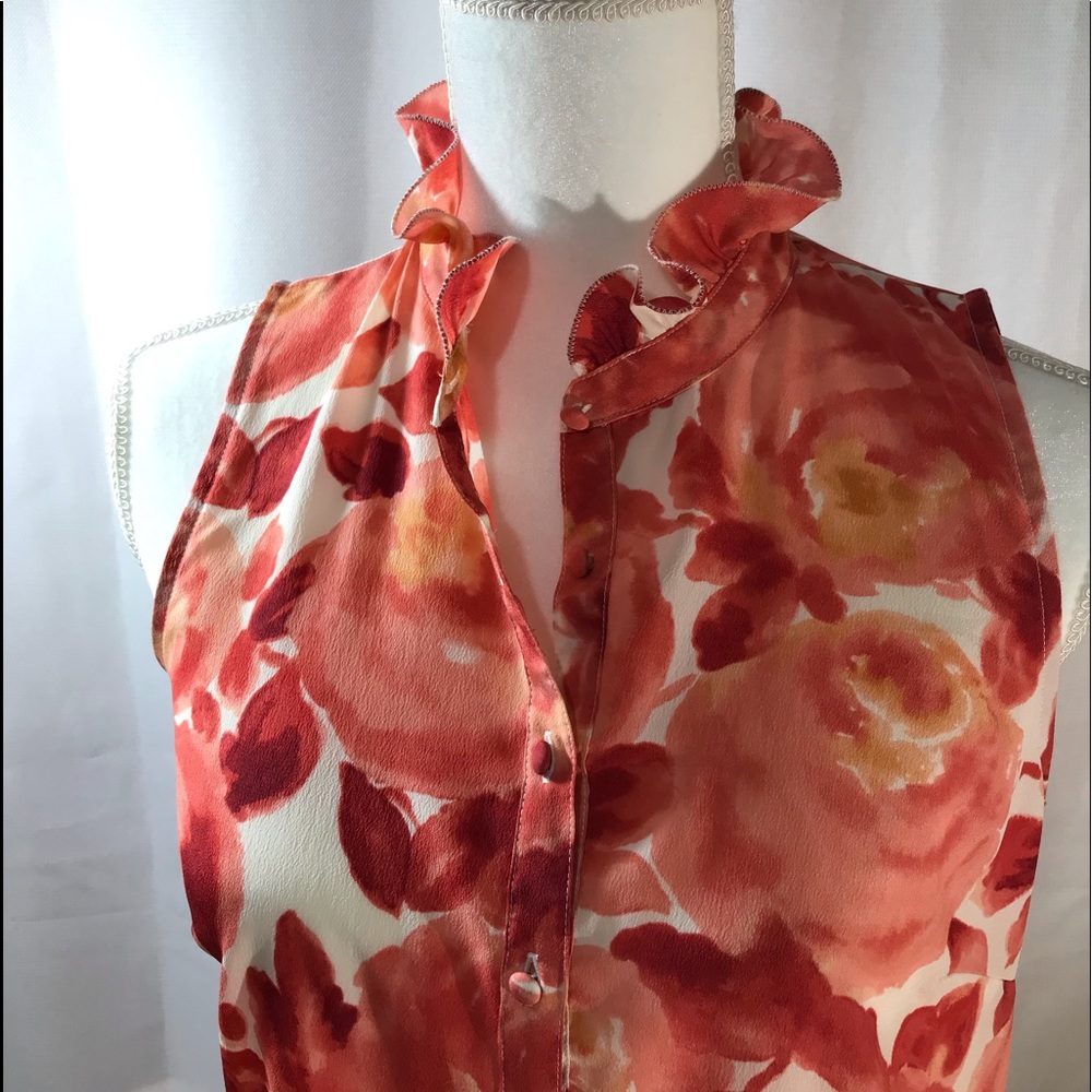 Ann Taylor Loft Sleeveless Shirt